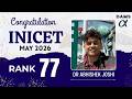 Rank 77 INICET May 2026: Dr Abhishek Joshi Shares His Winning Strategy!