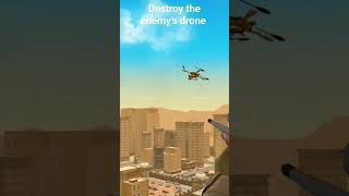 Destroy the enemy's drone, #Sniper #3d #assassin #game #shorts screenshot 4