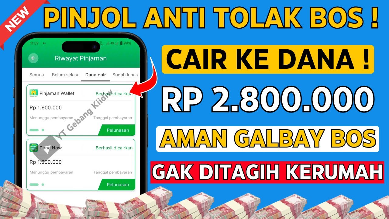 Tanpa BI CHECKING! Pinjol Mudah Cair ke Dana 2026 - Pinjol Data Pinjaman Online Langsung Cair