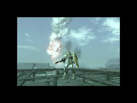 ジムスナイパーカスタム（工業地帯巡視任務：NORMAL）　PS3ガンダム戦記