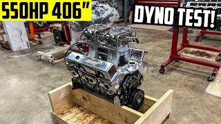 Dyno Testing a 2x4 Tunnel Ram 406' SBC  Insane Torque Curve