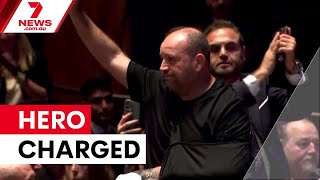 Bondi hero charged with assaulting father | 7NEWS