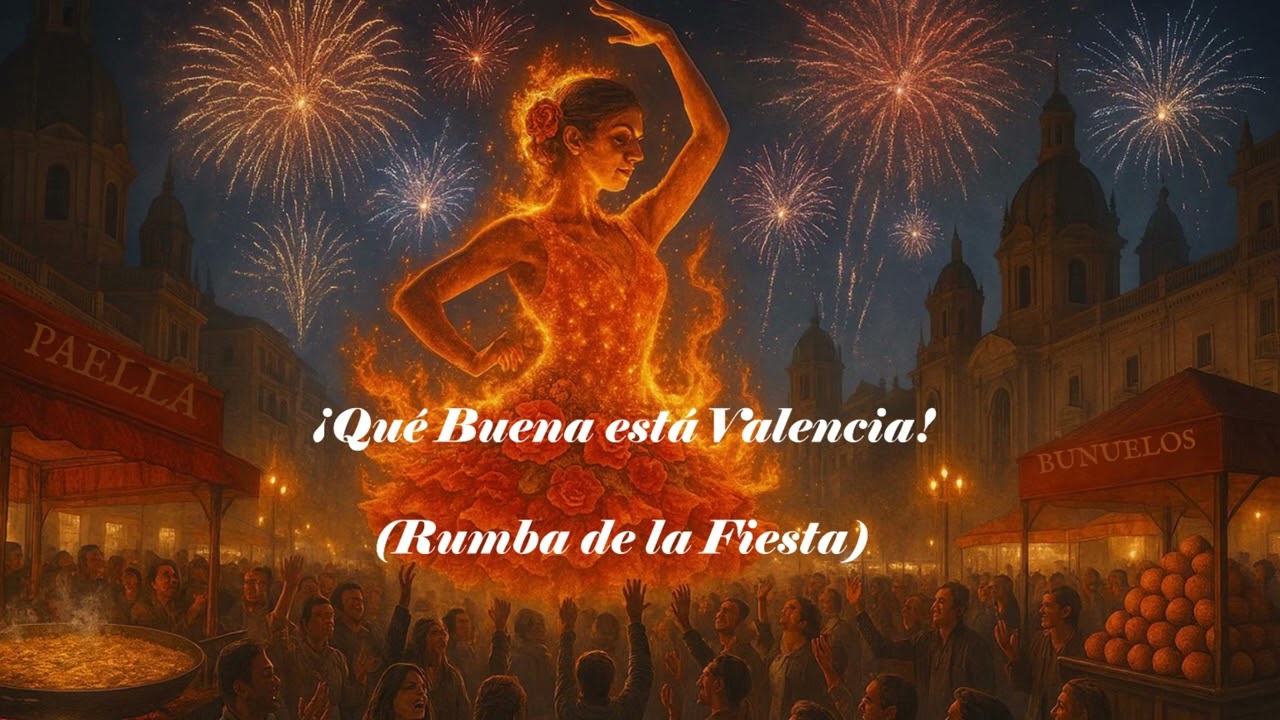 ¡Qué Buena está Valencia! (Rumba de la Fiesta) Las Fallas de Valencia #valencia #valenciaspain