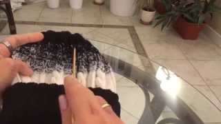 How to knit. Вязание спицами. Урок 14-3. Как связать шапку How to knit. Вязание спицами. Урок 14-3. Как связать шапку