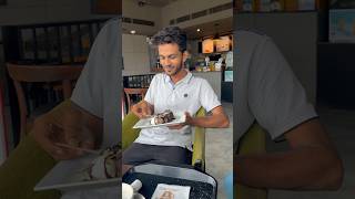 🤯Next level Cafe coffee day prices| sizzling brownie🍰 | cappuccino☕️ #shorts #foodshorts #coffee