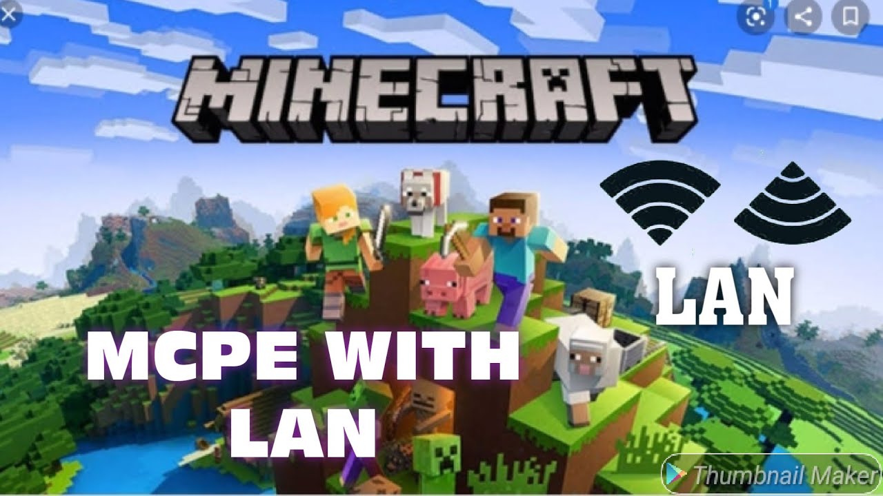 How to play Minecraft with LAN - YouTube