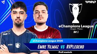 EMRE YILMAZ X RVPLEGEND IN (eChampions League) DAY 1 INTENSE GAME