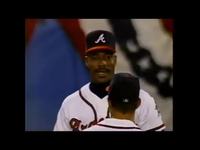 Majestic Cleveland Indians KENNY LOFTON 1995 World Series Baseball