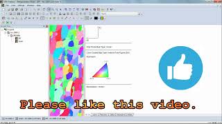 Investigate of EBSD analysis by OIM application screenshot 5