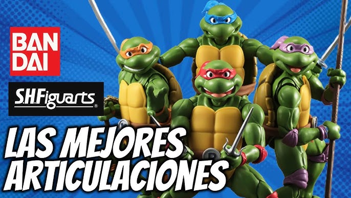 TORTUGAS NINJAS FIGURA X2 CON ARMAS Y ACCS VR1 81140 LEONARDO Y SPLINTER