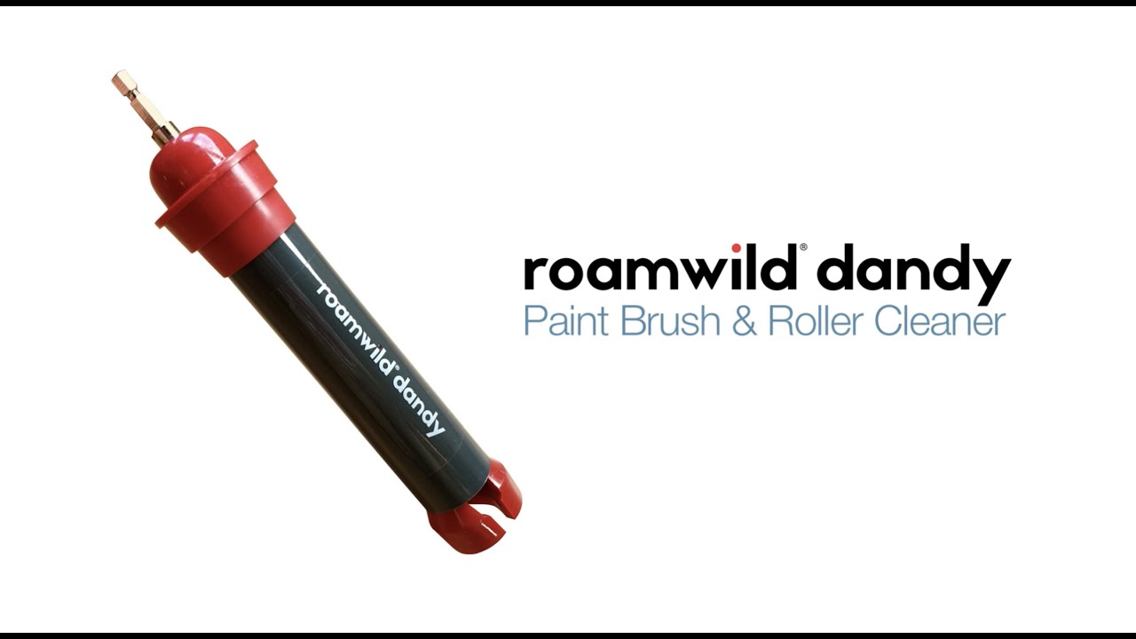 Roamwild Dandy Pro Paint Brush & Roller Cleaner YouTube