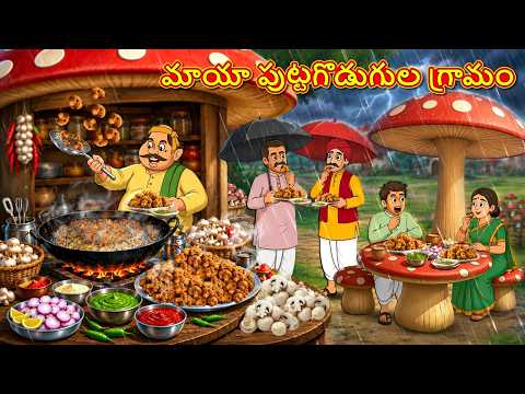 మాయా పుట్టగొడుగుల గ్రామం | New Telugu Stories | తెలుగు కథలు | Telugu Kathalu