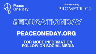 We are Live! Peace One Day presents #EDUCATIONDAY