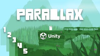 Unity 2D Parallax Background Effect in 100 Seconds screenshot 5