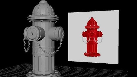 Fire hydrant making in Autodesk Maya