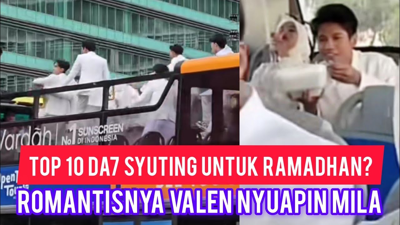 VIRAL TERCIDUK ROMANTISNYA VALEN D7 NYUAPIN + BUJUK MILA BIAR MAKAN SETELAH BERES SYUTING 