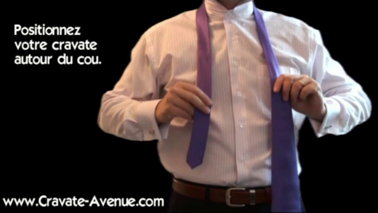 LE NOEUD DE CRAVATE WINDSOR Apprendre à faire le noeud Windsor. YouTube