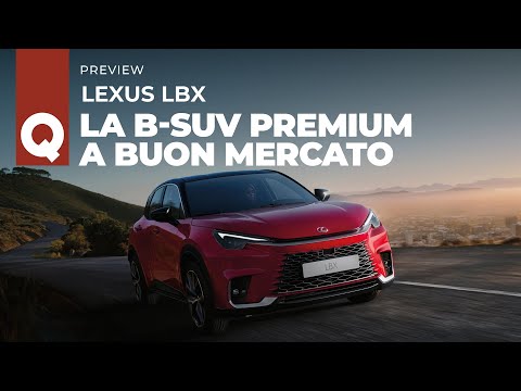 Lexus LBX: la SUV COMPATTA (premium) a buon mercato