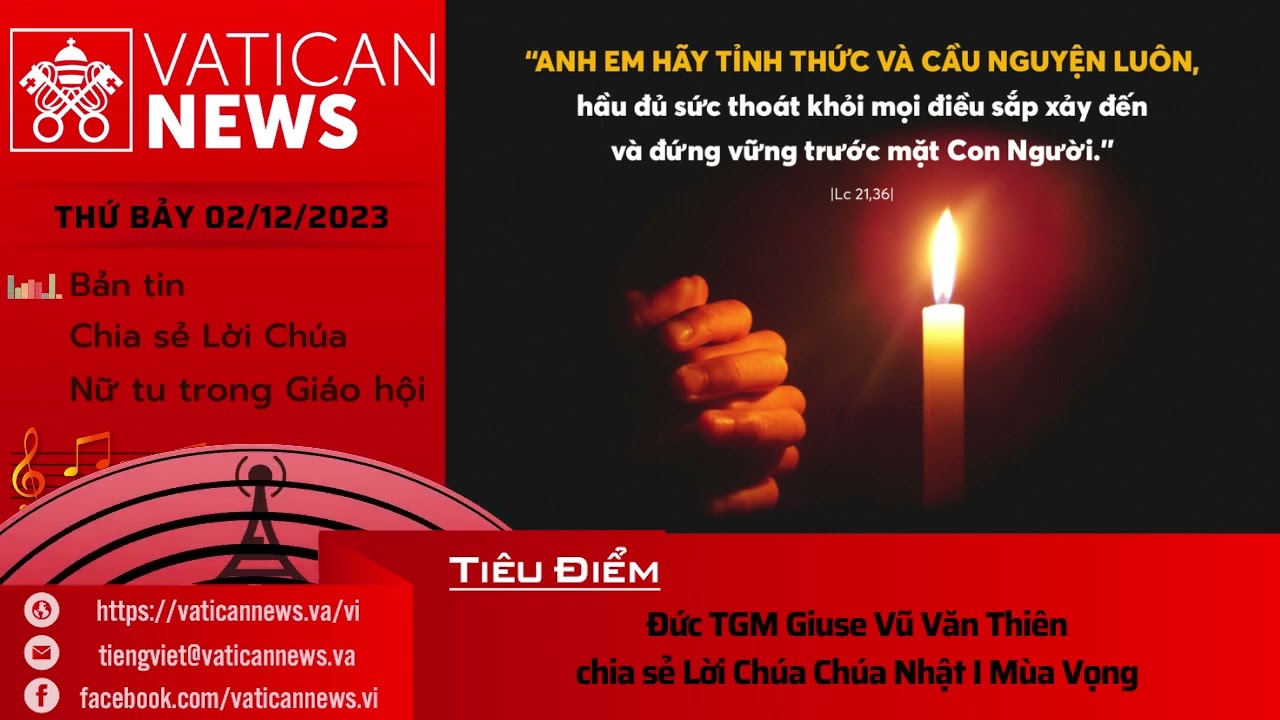 Radio thứ Bảy 02/12/2023 - Vatican News Tiếng Việt