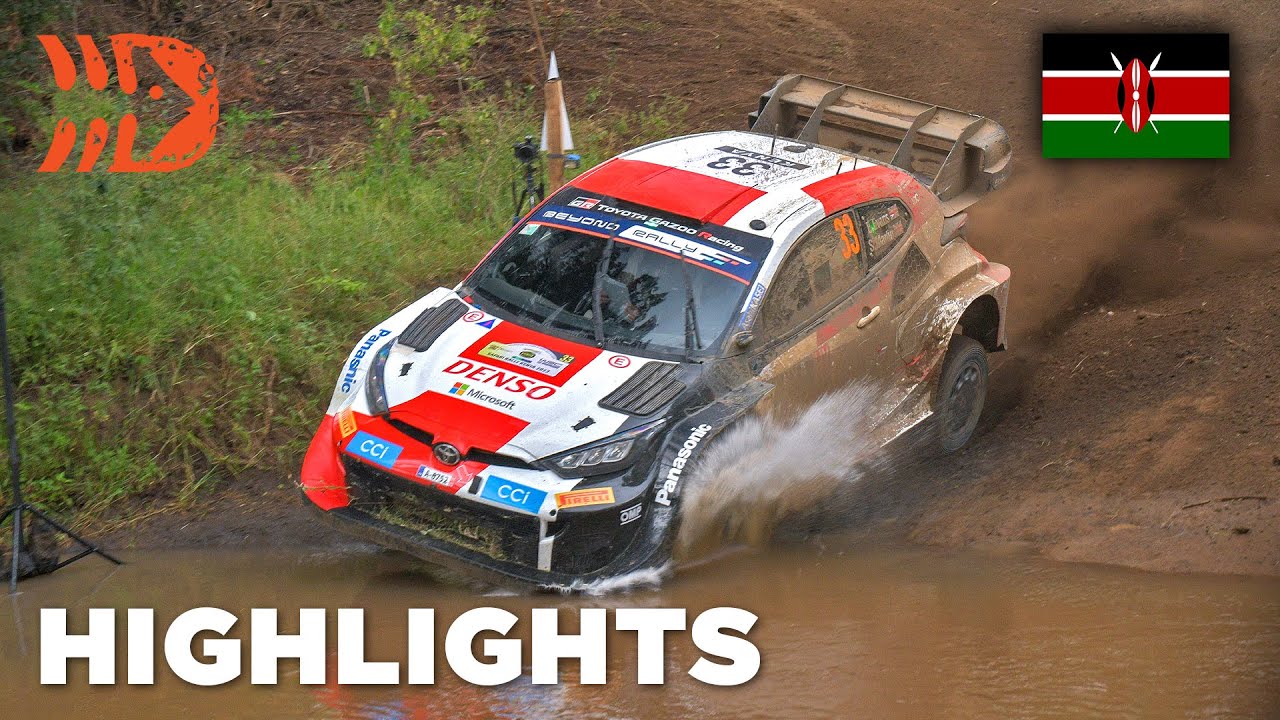⁣Water Splash Drama - WRC Safari Rally Kenya 2023 Saturday Morning Highlights
