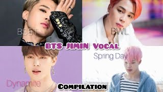 BTS JIMIN Vocal Compilation since 2013 - 2020 | blackbangtan forever