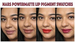 🎀Swatch & Review- NARS Powermatte Lip Pigment | Yan🎀