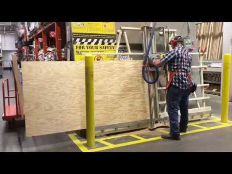 Video: Schneidet Homedepot Holz?