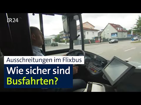 Prügelei mit Polizei-Einsatz im Flix-Bus: Sicherheitsrisiko Busfahrten? | Abendschau | BR24