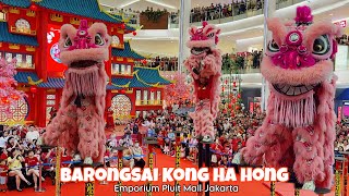 CNY 2026 | BARONGSAI KONG HA HONG | BARONGSAI PINK ACROBATIC EMPORIUM PLUIT MALL JAKARTA LION DANCE