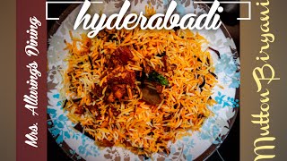 Mutton Biryani / Hyderabadi Mutton Biryani / Simple Mutton Biryani For Beginners & Bachelors #shorts