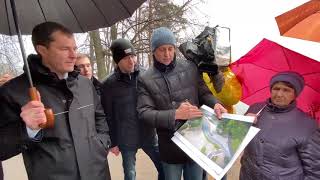 Встреча мэра Ярославля Владимира Волкова с активистами в Павловской роще