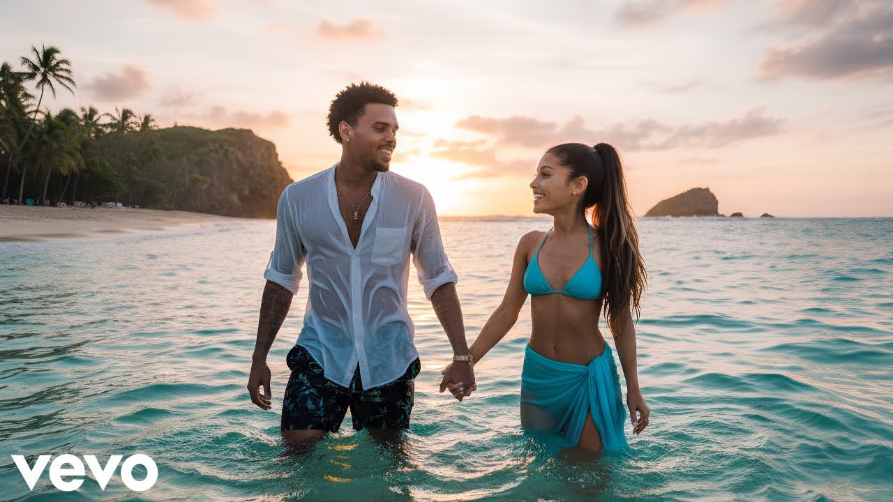 Ariana Grande × Chris Brown – DROWN IN ME | AI Music Video