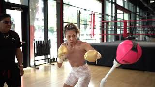 SENIESA ESTRADA, RYAN GARCIA, OSCAR DE LA HOYA TEAM UP W/ FIERCE REFLEX FOR BREAST CANCER AWARENESS