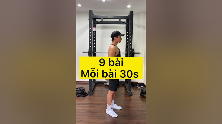 Các bài khởi động trước khi tập gym năm 2024