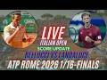 Mattia Bellucci Vs Martin Landaluce | ATP Rome 2026 1/16-Finals | Live Score Update