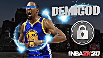 BEST KEVIN DURANT BUILD IN NBA2K20!!! DEMIGOD PERIMETER LOCKDOWN!!!
