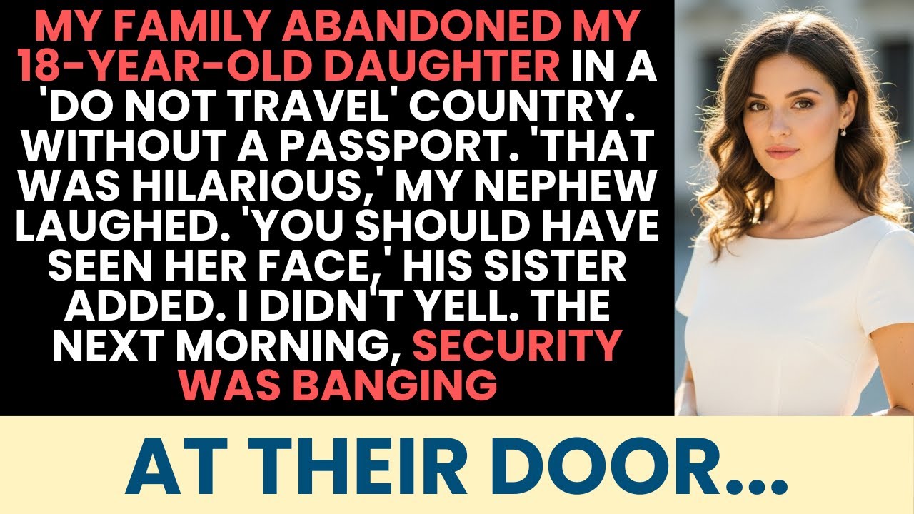 My family abandoned my 18-year-old daughter in a “Do Not Travel” country without a passport.