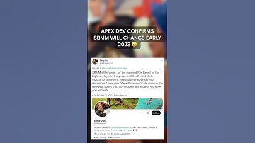 Apex Legends is Going To Change SBMM