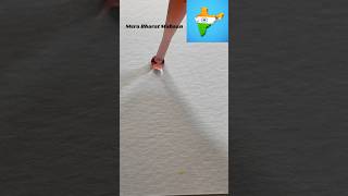 dian🇮🇳Flower🌼#india flag colour mixing #art #satisfying #youtubeshorts #viralshorts #colors #flag
