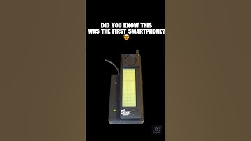 IBM Simon: the first smartphone in 1994 👀🔥 #didyouknow #shorts #technology #oldtech #techshorts
