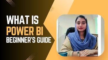 Power BI for Beginners | Complete Introduction to Data Visualization & Dashboards