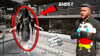 GTA 5 : Franklin Found A GHOST On Camera With Shinchan in GTA 5 ! JSS GAMER