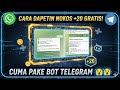 NOKOS +20 GRATIS!! 😱 Cuma Modal BOT TELEGRAM 🤖 Langsung Dapat! (TERBARU 2025) 💰