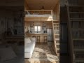 Снаружи — коробка. Внутри — мини-домик 😳 #стройка #бытовки #дача