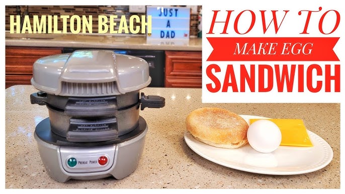 The internet-famous Hamilton Beach breakfast sandwich maker is 23% off