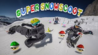 MARIO KART ON SNOWSCOOTERS (Eng subs)