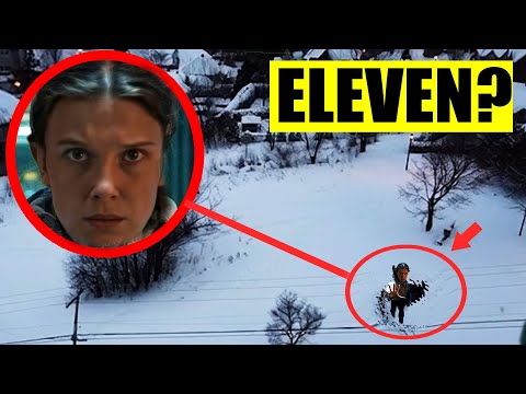 SPOTTING ELEVEN FROM STRANGER THINGS ON A DRONE.. SHE'S ALIVE?