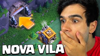 ENTREI NA NOVA VILA DO CLASH OF CLANS E TIVE UMA SURPRESA!!