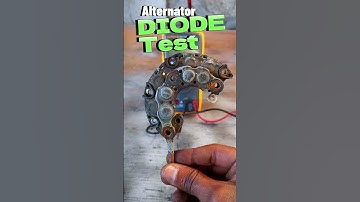 alternator diode test #auto #cars