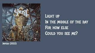 Download Lagu Ghost - Call Me Little Sunshine || Impera || Lyrics MP3